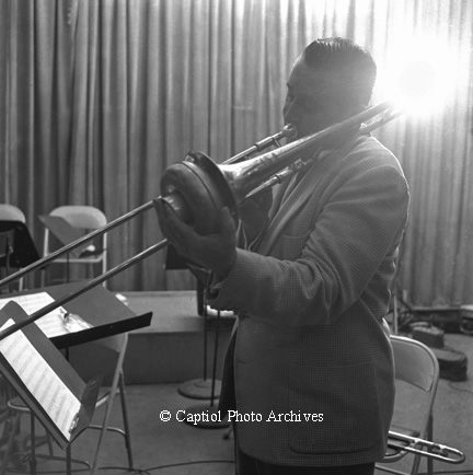 Abe Lincoln with Harmon mute.